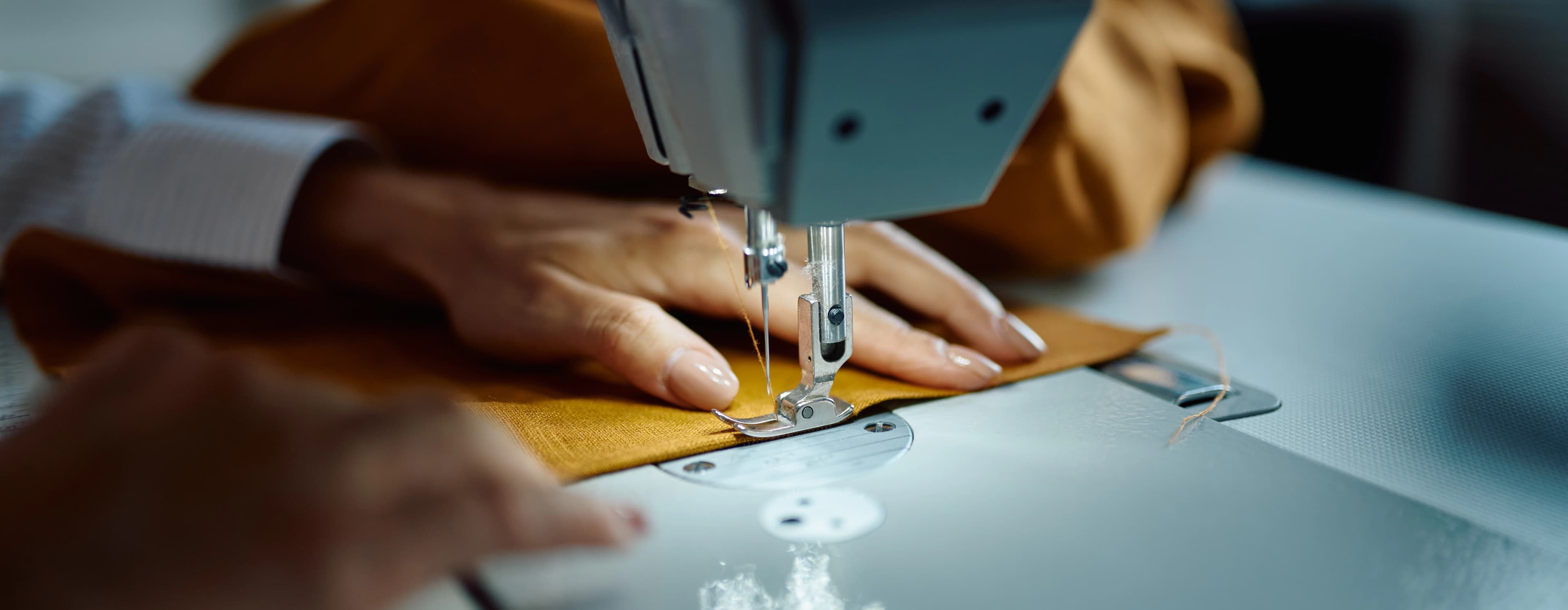 Woman producing fashion