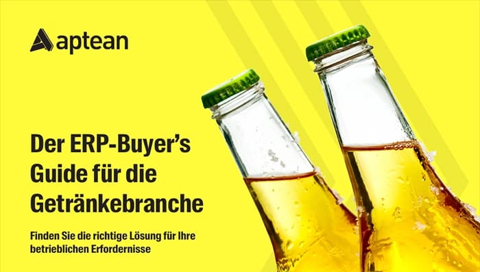 Der ERP-Buyer's Guide für die Getränkebranchen