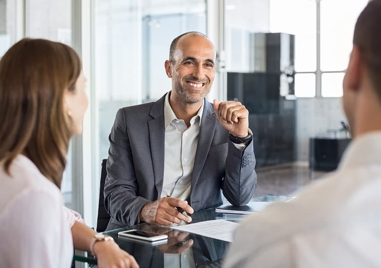 Finance professional reviewing financial data and business reports